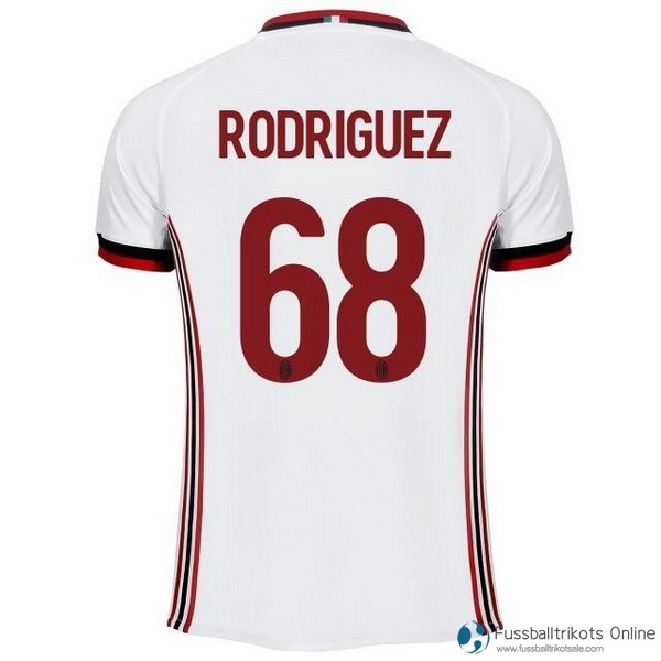 AC Milan Trikot Auswarts Rodriguez 2017-18 Fussballtrikots Günstig